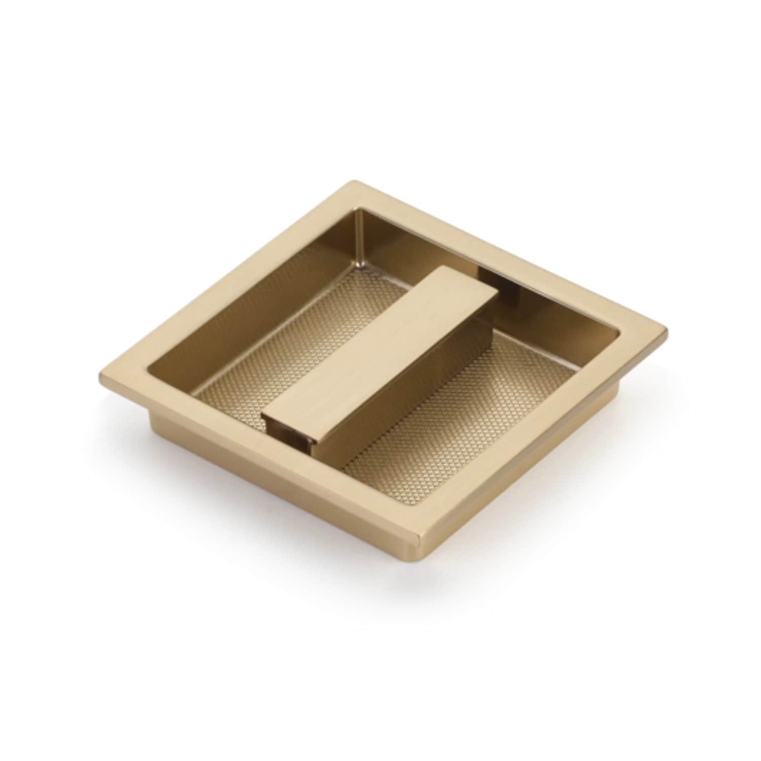 Schaub and Company MODO 3-7/8" Square Euro Modern Recessed Flush Door