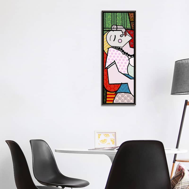 iCanvas "The Rest (After Pablo Picasso)" by 5by5collective Framed