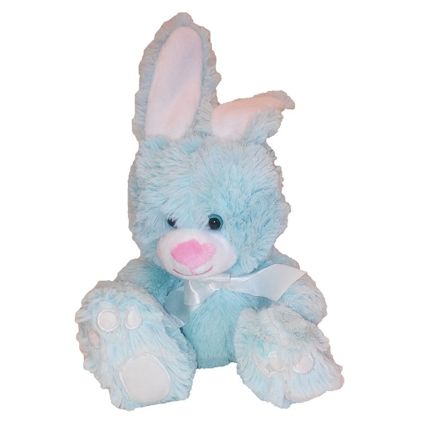 Animal Adventure Plush Toy Sitting Bunny W Bow