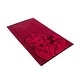 preview thumbnail 2 of 1, VOSSEN Graphic Print Beach Towels Hot Pink