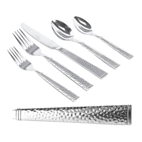 Gibson Prato 45-piece Flatware Set