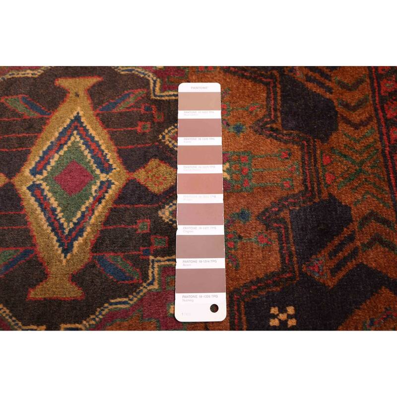 ECARPETGALLERY Hand-knotted Teimani Brown Wool Rug - 3'8 x 6'1