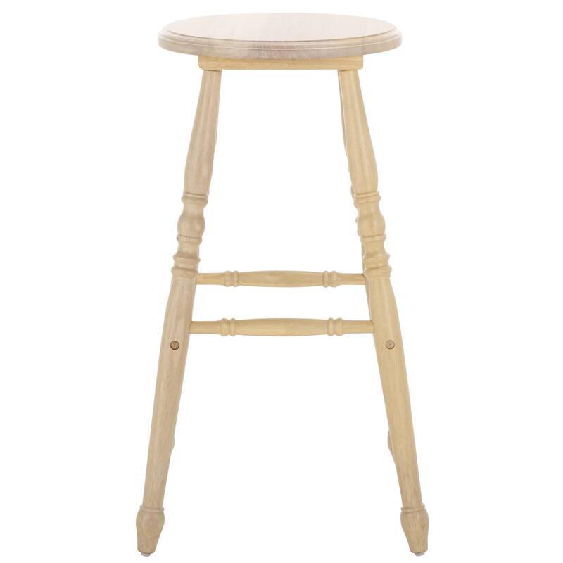 SAFAVIEH Home Sidiko 29-inch Barstool (Set of 2) - 16"W x 16"D x 29"H