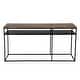 preview thumbnail 3 of 5, Sutton 63" Iron and Wood Console Table with Storage