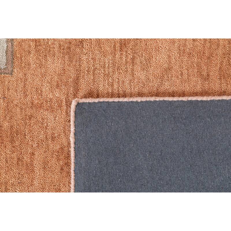 Terra by Obeetee Reverie Medallion Copper Rug