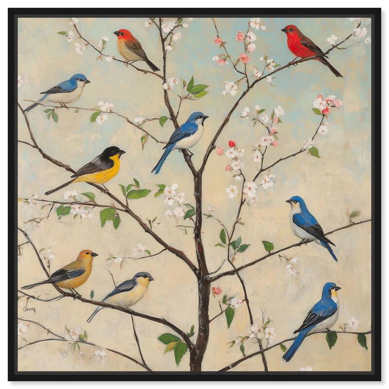 Arboreal Aria I Canvas by Art Remedy - Black - 20" x 20"