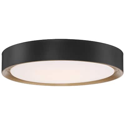 Access Lighting 49972LEDD/ACR Malaga 24" Wide LED Flush Mount Drum