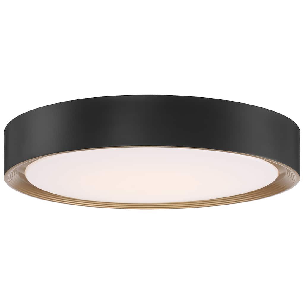 Access Lighting 49972LEDD/ACR Malaga 24" Wide LED Flush Mount Drum