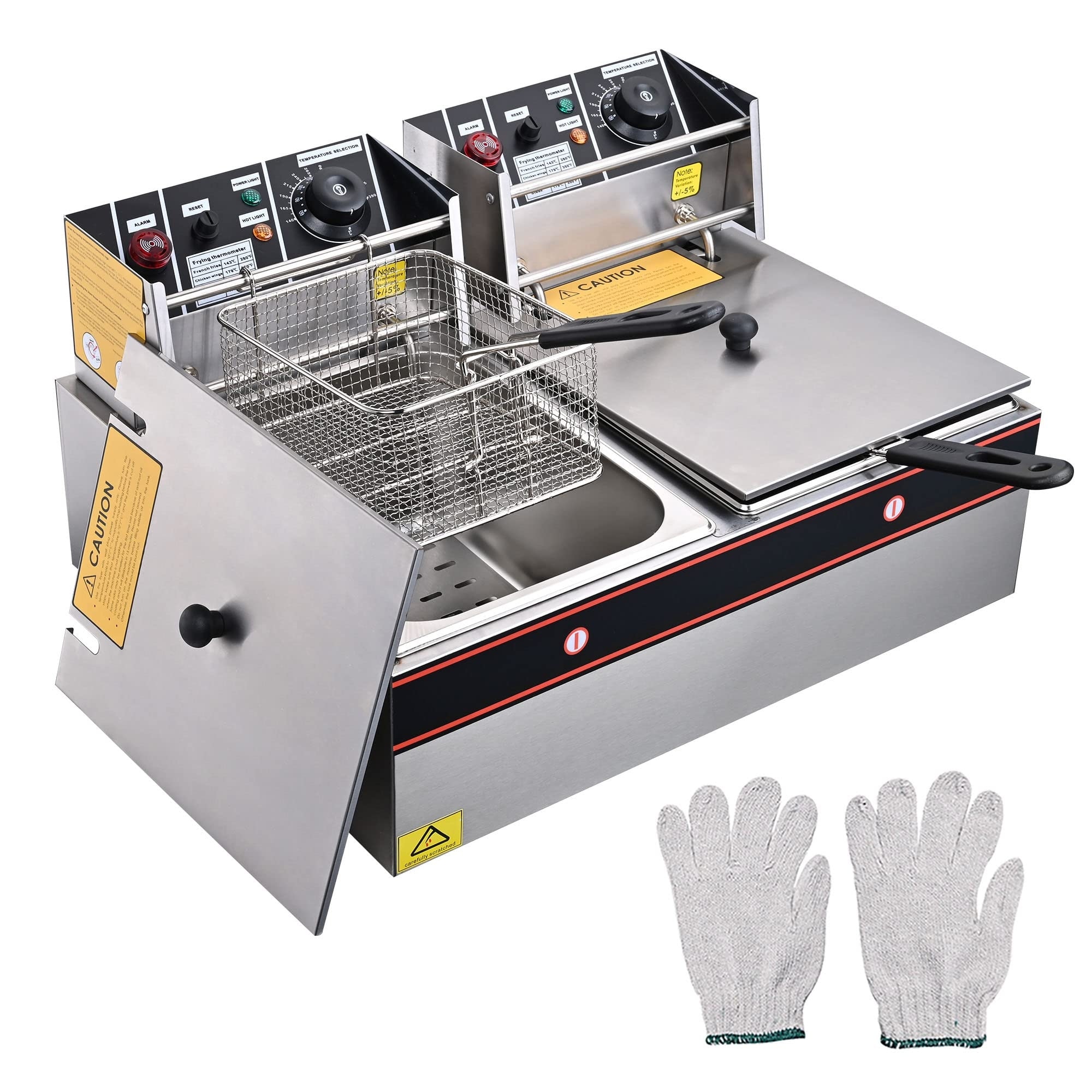 Industrial deep fryer shop