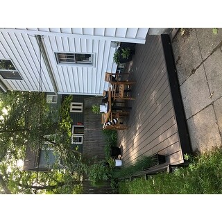 Avon Outdoor Rustic 7-piece Rectangular Acacia Wood Dining Set by Christopher Knight Home