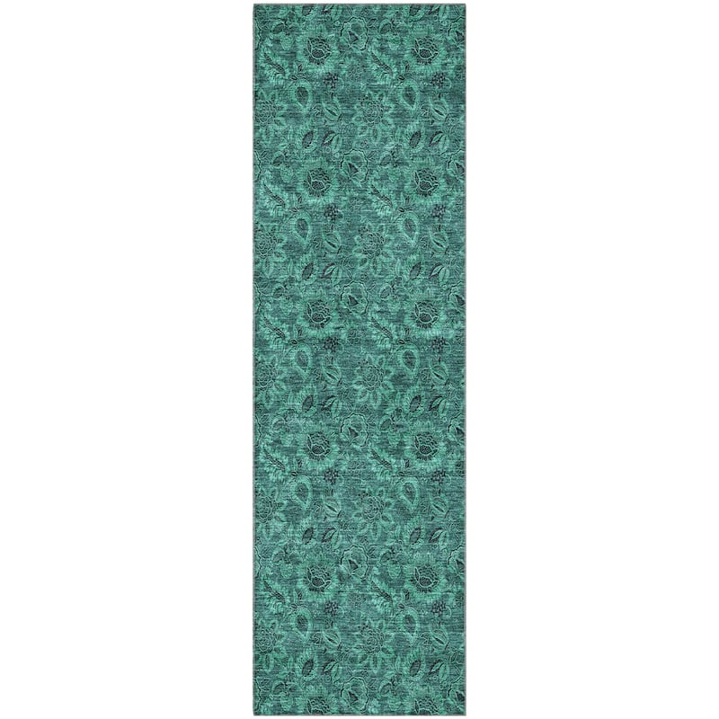 Premium Washable Super Soft Floral Mayfield Rug