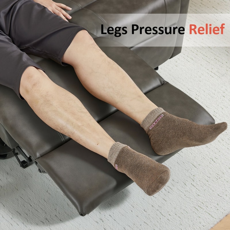 MCombo 62.6'' RV Recliner Loveseat Sofa with Console, Zero Wall Hugger Power Loveseat Recliner with USB Charge Ports, Outlet