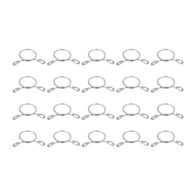 Fuel Line Hose Clips, 304 Stainless Steel Tubing Spring Clamps for Motorcycle