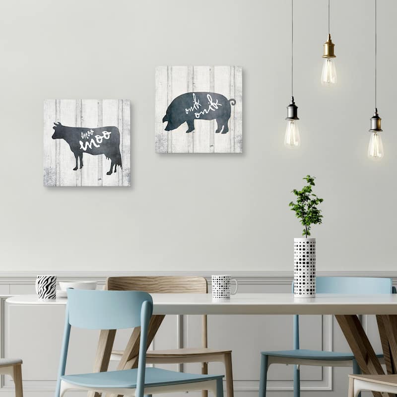 My Farm My Way 4 Crop, My Farm My Way 5 Crop by Lightbox Journal Canvas Art Prints
