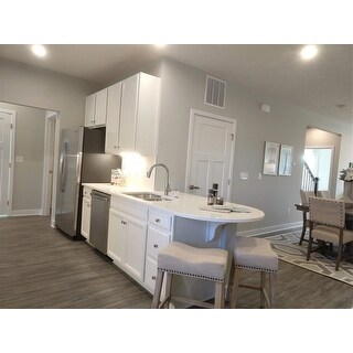 The Gray Barn Barish Backless Saddle Seat Counter Stools (Set of 2)