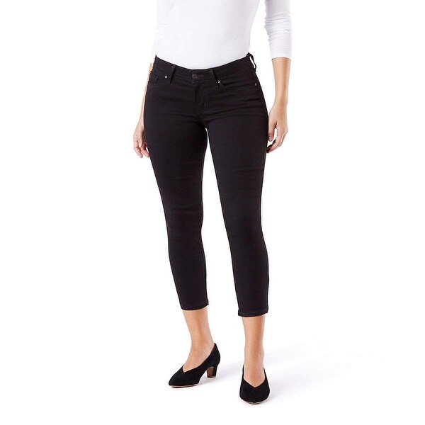 signature levi strauss high rise ankle skinny