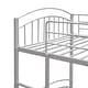 preview thumbnail 6 of 14, Twin Over Twin Metal Bunk Bed with Sturdy Steel Construction and Divisible Design , Safe and Durable Solution
