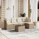 Option Beige and cream 6 Piece Set