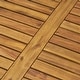 preview thumbnail 27 of 27, Perla Acacia Wood 7-piece Outdoor Chat Set by Christopher Knight Home