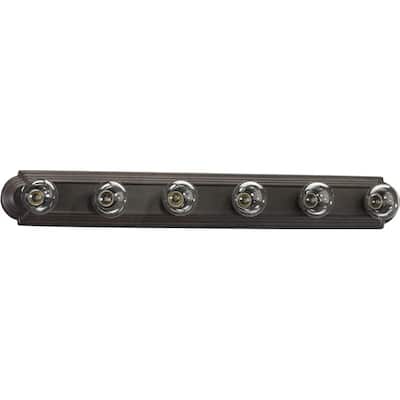 Quorum International 6 Light 36" Wide ADA Vanity Strip
