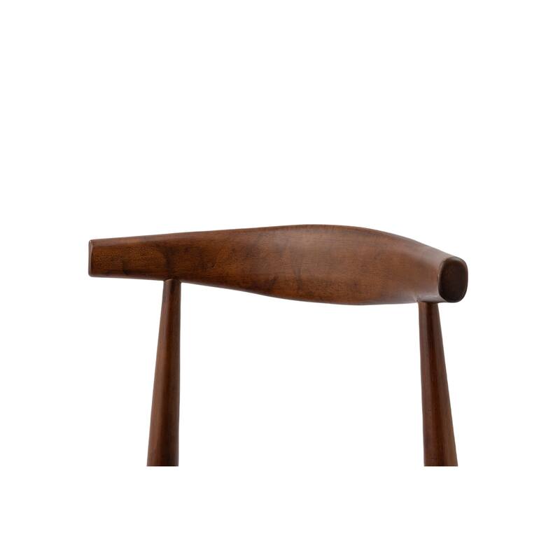 Modern 2 Piece Fabric Solid Wood Kitchen Dining Chair with Cushions and Backrest for Dining Room Kitchen Living Room Bedroom