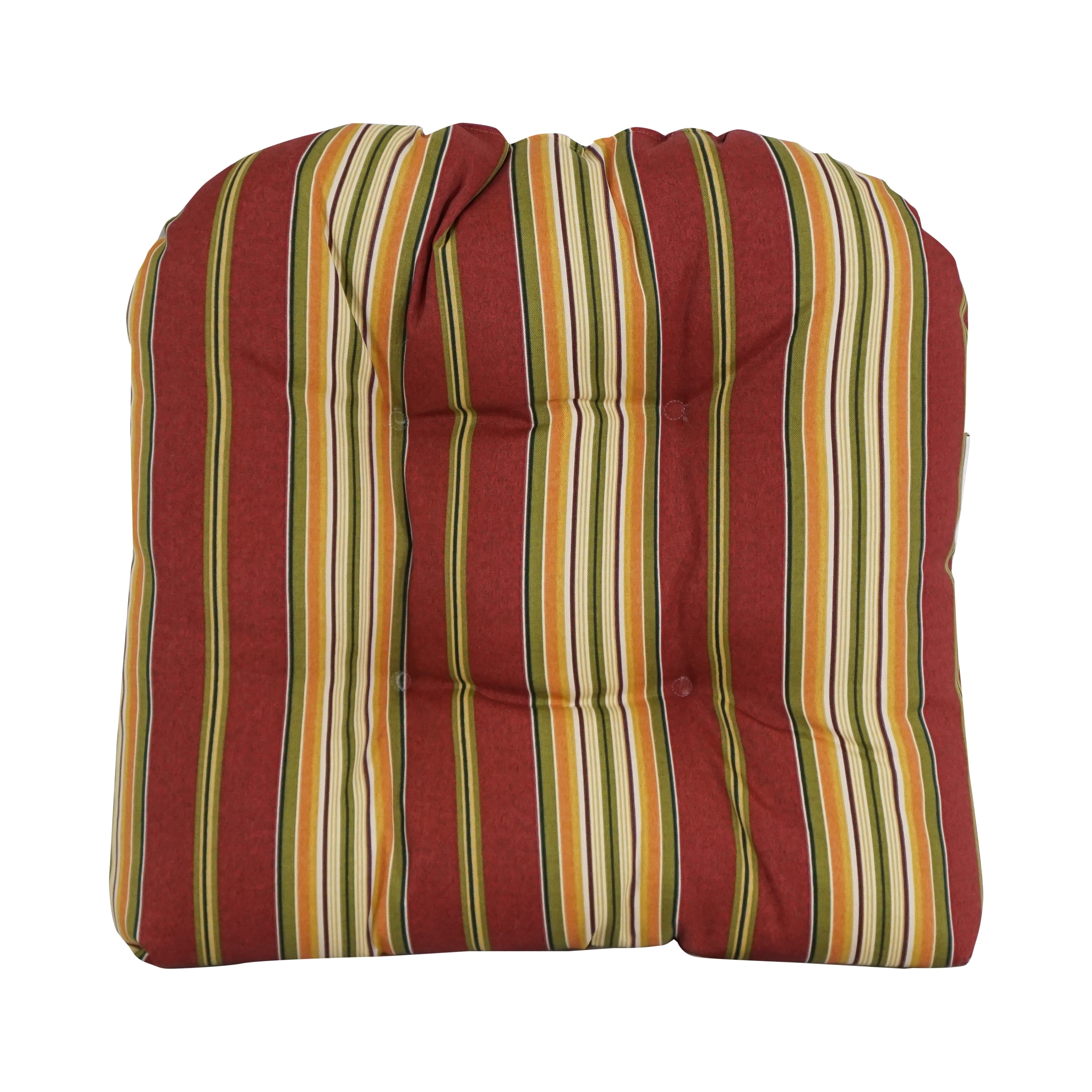 как выглядит 19-inch Rounded Back Indoor/Outdoor Chair Cushion - 19" x фото