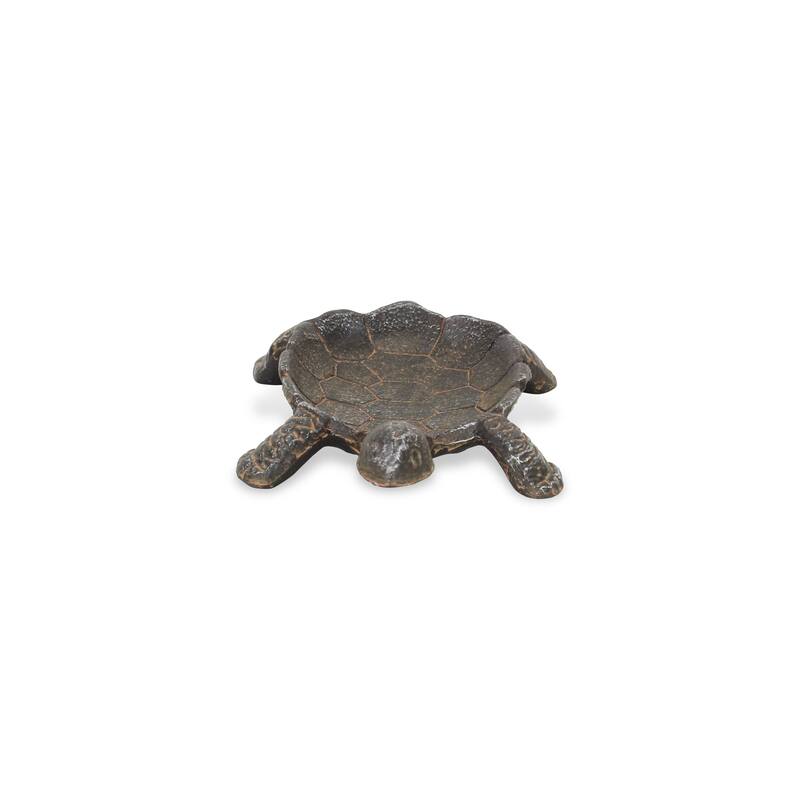 Black Cast Iron Turtle