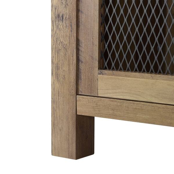 Shop Offex 48 Rustic Modern Farmhouse Fireplace Tv Stand Rustic