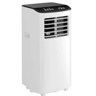 8000 BTUs Standing Portable Air Conditioner with Fan & Dehumidifier - N/A