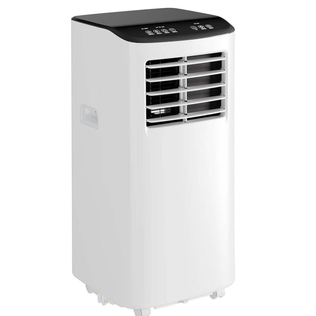 8000 BTUs Standing Portable Air Conditioner with Fan & Dehumidifier - N/A