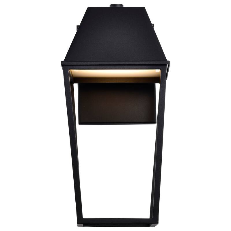 Colt 10 Watt LED Medium Outdoor Lantern Matte Black Finish - Matte Black