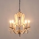 preview thumbnail 11 of 30, Bella Depot 5-Light Vintage Distressed Wood Pendant Light, Retro French Country Chandelier