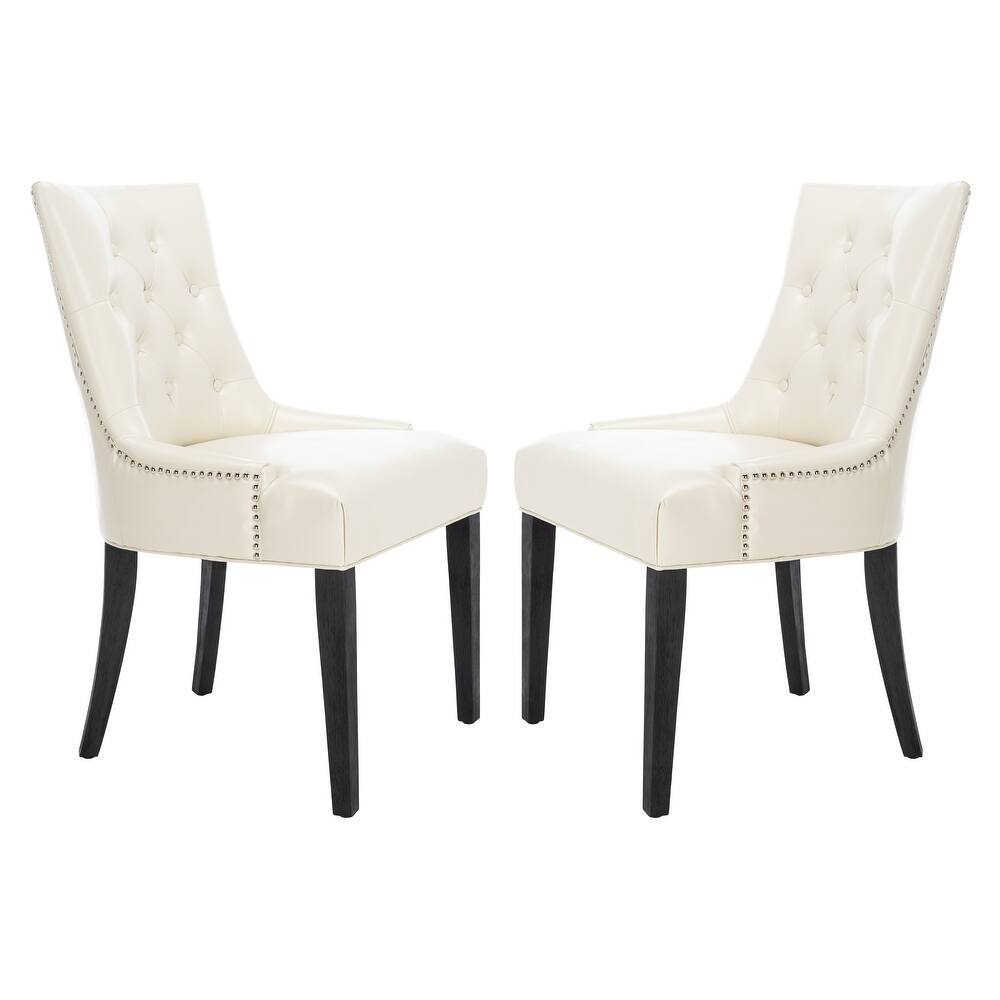 SAFAVIEH Loren Dining Chair (Set of 2) - 24"W x 25"D x 39"H