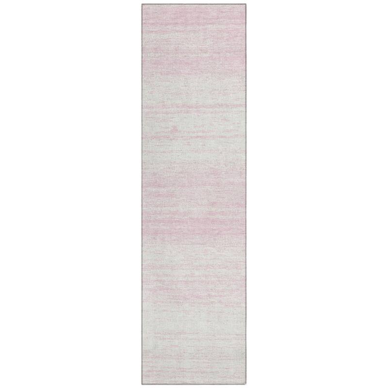 Machine Washable Indoor/ Outdoor Chantille Ombre Stripes Rug