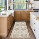 preview thumbnail 131 of 173, Gertmenian Crystal Print Soft Flat Pile Polyester Slip Resistant Washable Indoor Printed Area Rug Collection