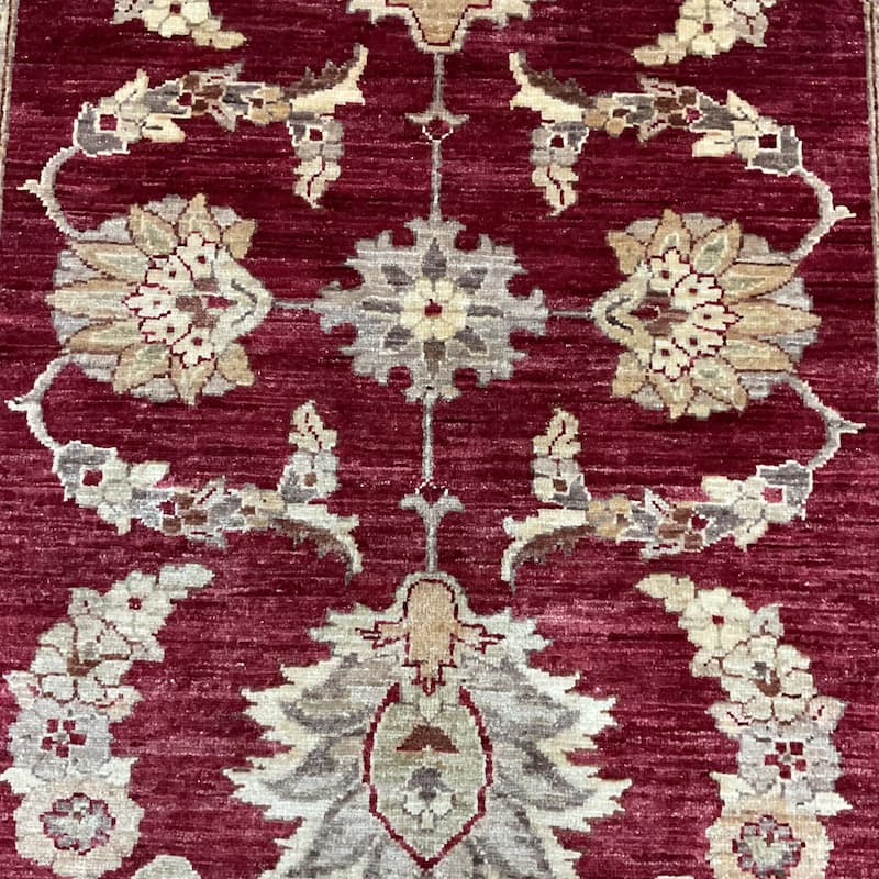 HERAT ORIENTAL Handmade Oushak Wool Rug - 4' x 6'2"