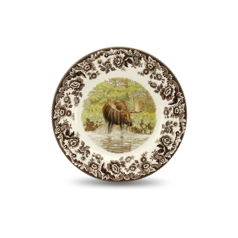 Spode Woodland Salad Plate - Assorted Animals