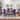 Roundhill Furniture Ashford 7-Piece Dining Set, Hairpin Dining Table with 6 Chairs