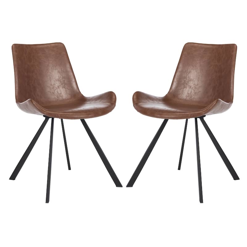 SAFAVIEH Corine Mid-Century Modern Accent Chairs (Set of 2) - 20.5" x 24" x 31.5" - 20Wx24Dx32H