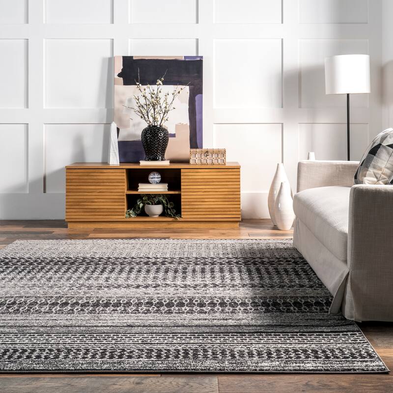 Nuloom Eliana Contemporary Striped Area Rug