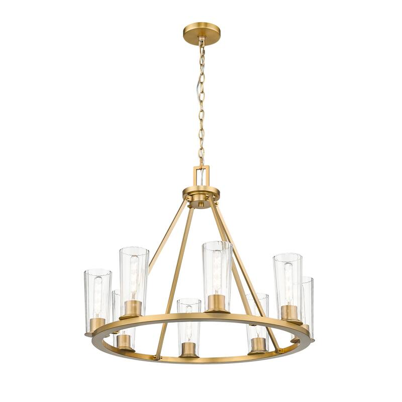 Z-Lite 826-8 Titus 8 Light 33" Wide Candle Style Chandelier