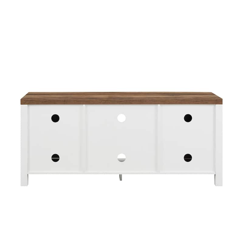 Middlebrook Firebranch 58-inch Barn Door TV Stand