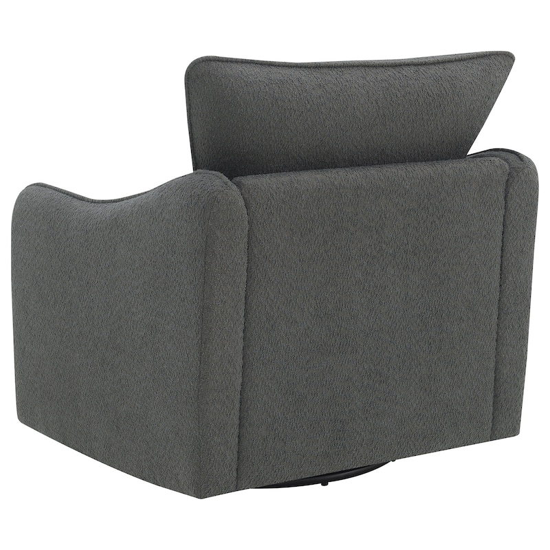 Madia Upholstered Sloped Arm Swivel Glider Chair