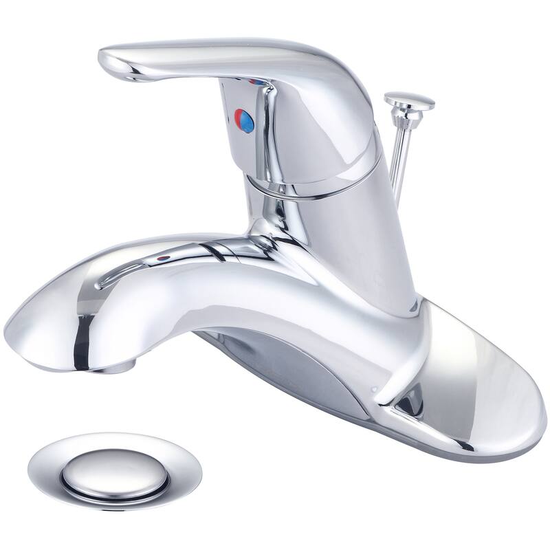 Pioneer Faucets Elite 1.2 GPM Deck Mounted Centerset Bathroom Faucet - Polished Chrome