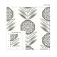 preview thumbnail 12 of 10, Seabrook Designs Belle Floral Stripe Non-Woven Unpasted Wallpaper