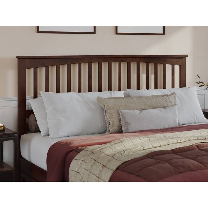 Everett Platform Bed with Panel Footboard and Twin XL Trundle