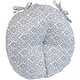 preview thumbnail 8 of 11, Sunnydaze Polyester Round Patio Seat Cushions - Set of 2