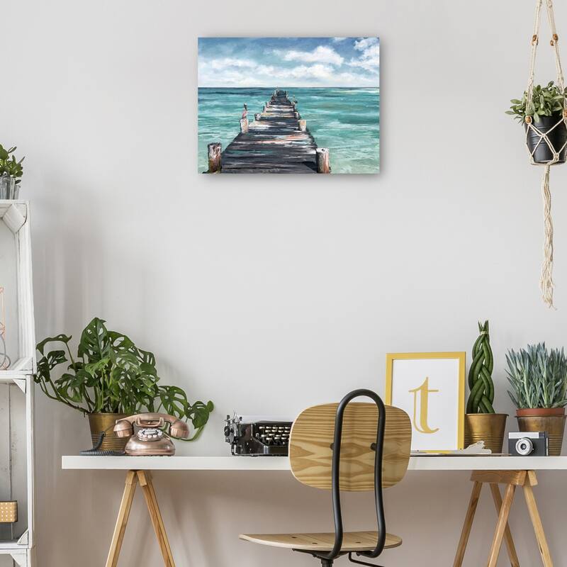 Ocean View By Studio Arts Canvas Art Print