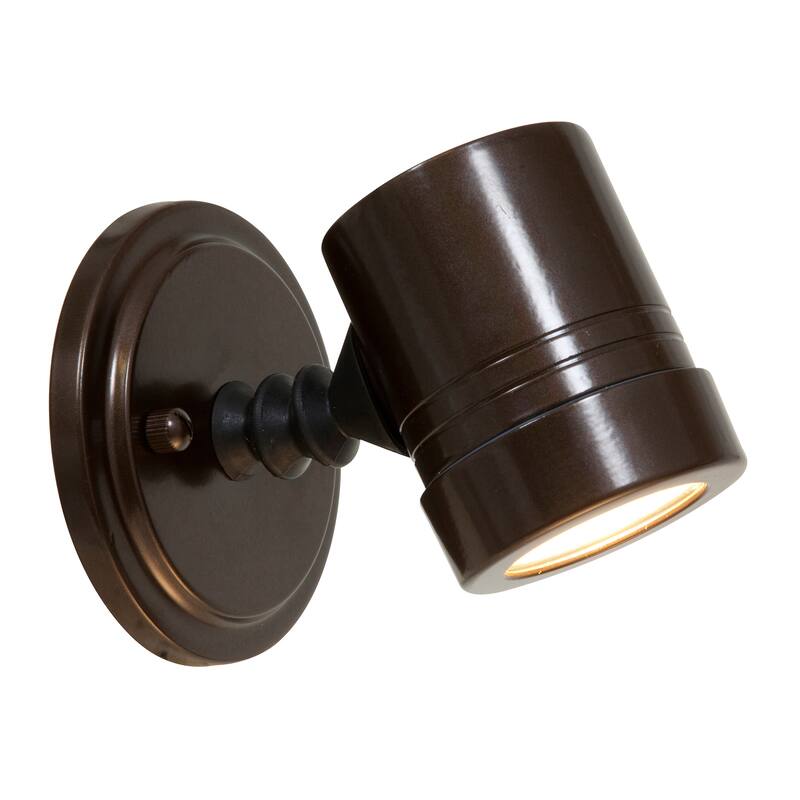 Myra Bronze LED Outdoor Spotlight