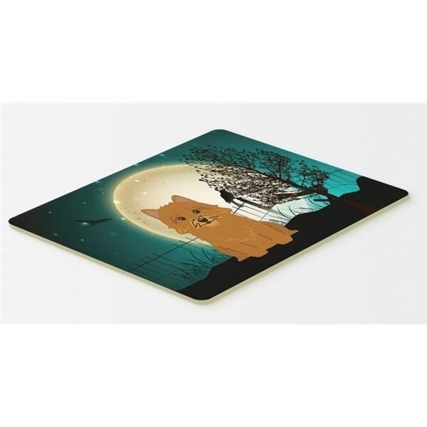 Carolines Treasures BB2210CMT Halloween Scary Norwich Terrier Kitchen or Bath Mat 20 x 30